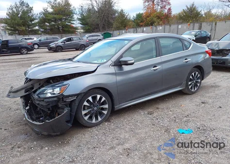 2018 Nissan Sentra Sr from USA, damaged, VIN 3N1AB7AP7JY215825